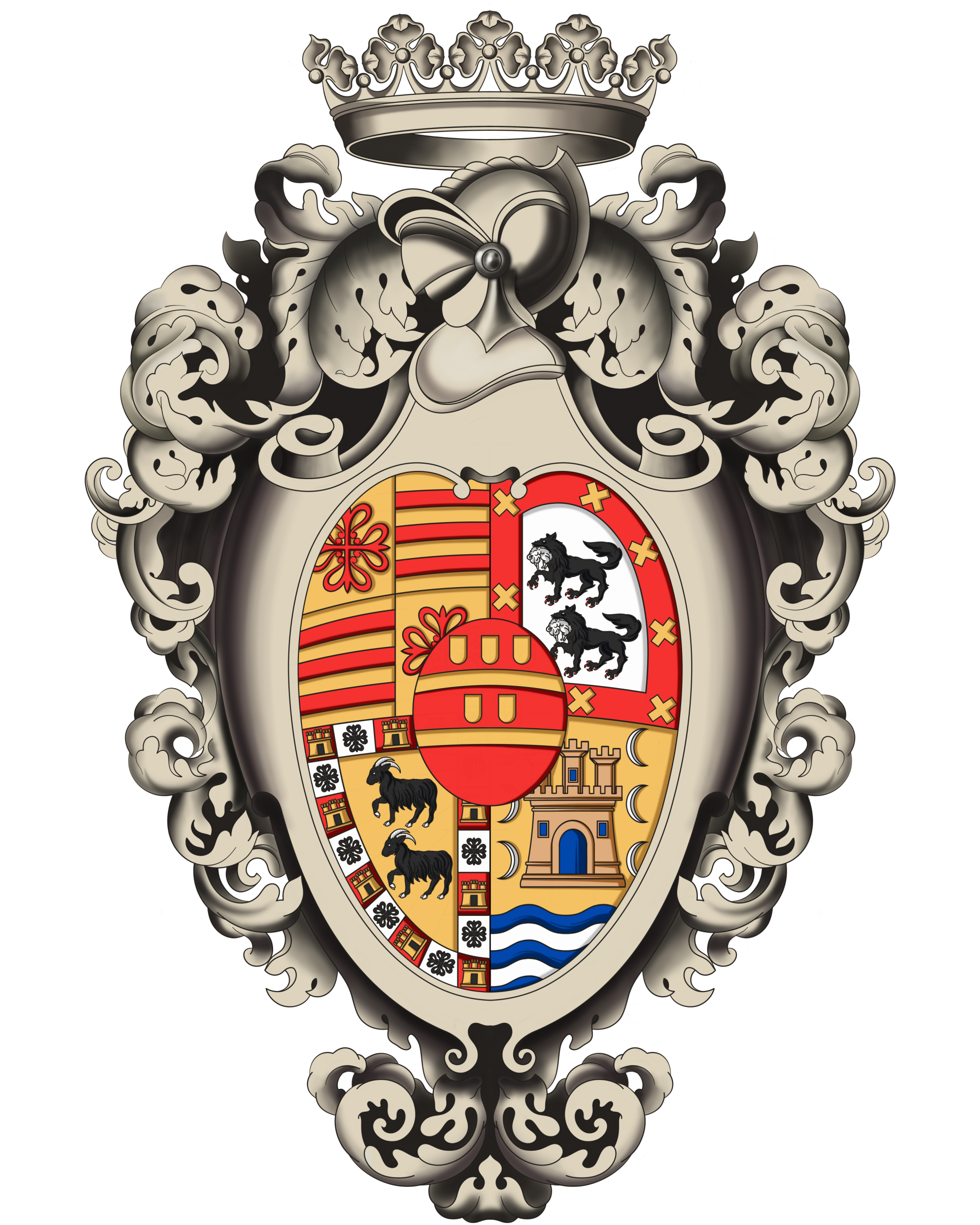 Armas del Excelentísimo Señor Don Javier Muñoz de la Cuesta