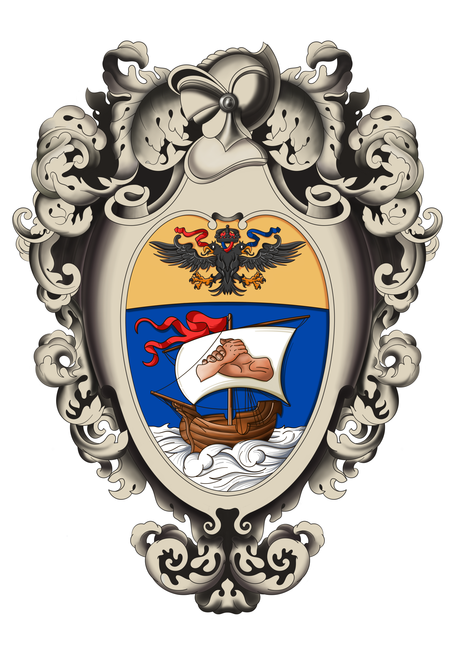 Armas del Ilustrísimo Señor Don Roberto Schiavone di Favignana